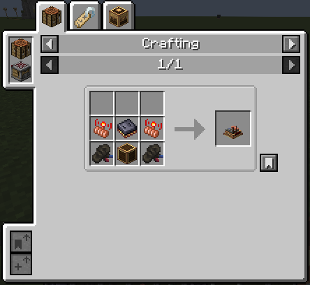 Crafting Recipe for the Cable Hub