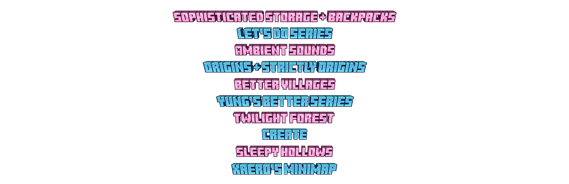 mod list