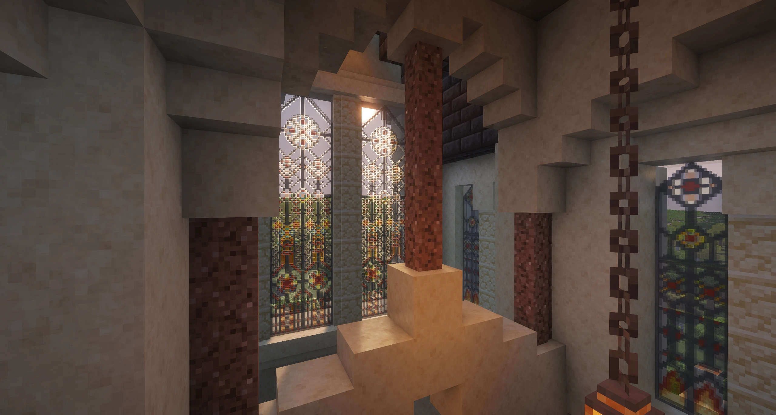 Exemple of what you can do with custom vitraux