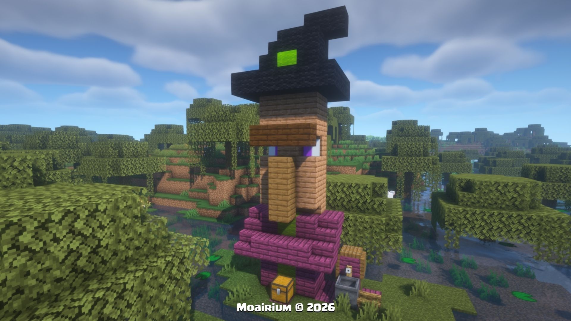 Swamp Witch Cauldron Moai Promo