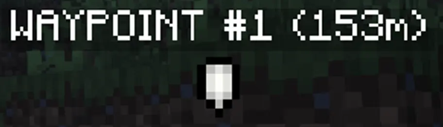 Waypoint in the world