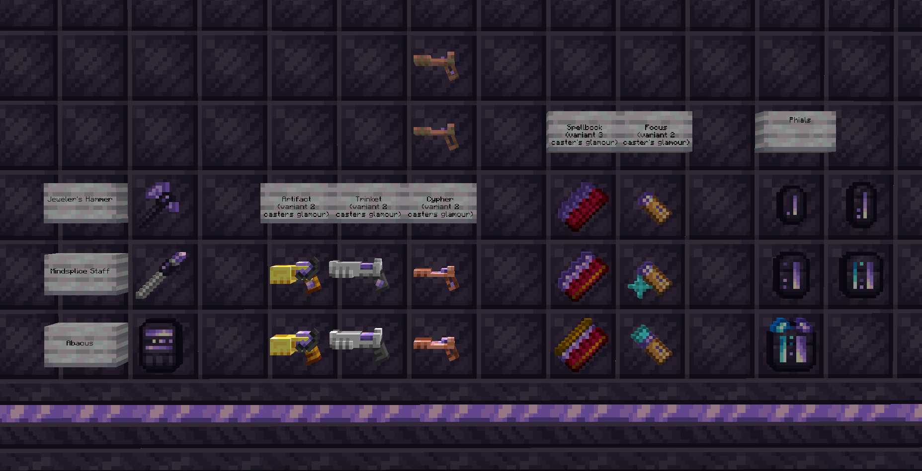 A preview of what the pack offers