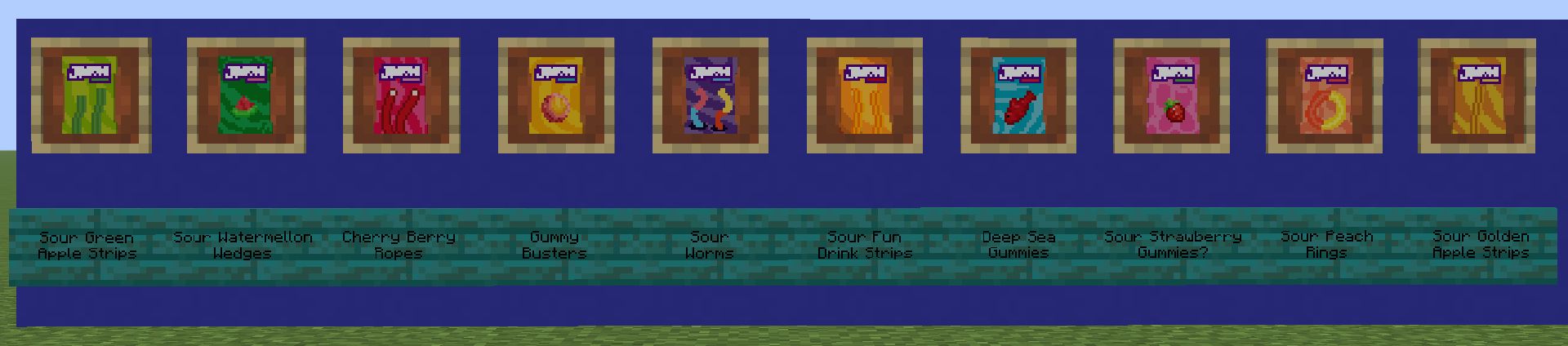 With the texture pack on
