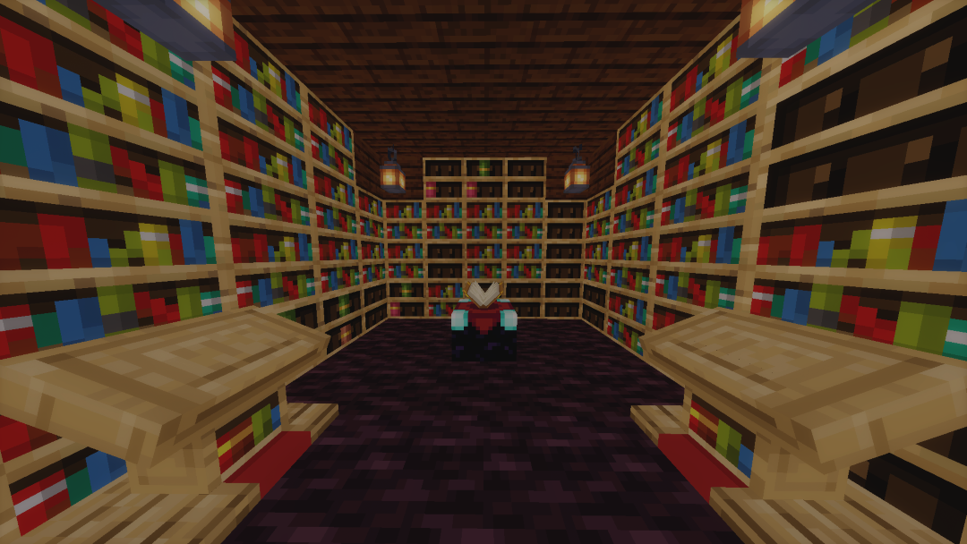 A small library.