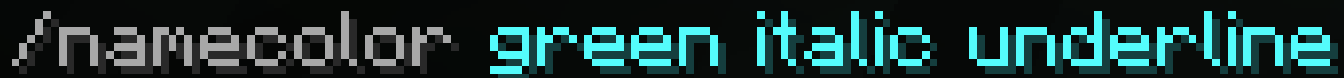 namecolor-command