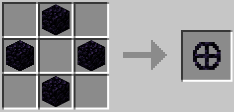 Empty obsidian container