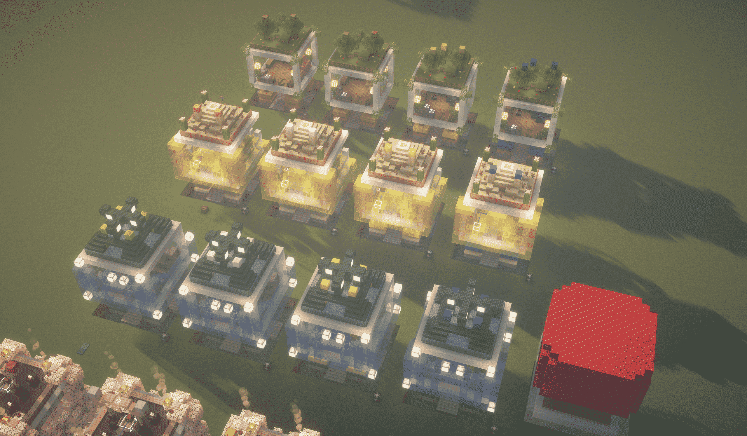 Plains / Desert / Ocean Wayfarer's Capsule (Bird's-eye View)