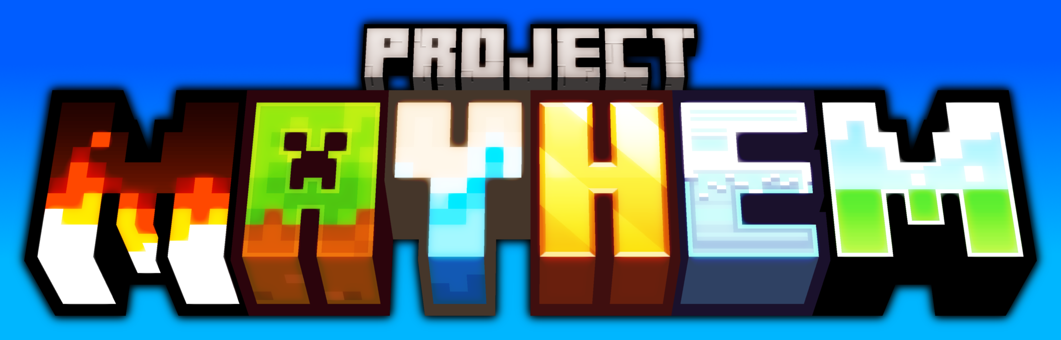 The Project: Mayhem logo.