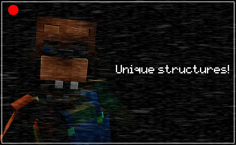 A render of Sparky the Dog, with a classic FNaF camera overlay. Text beside him reads 