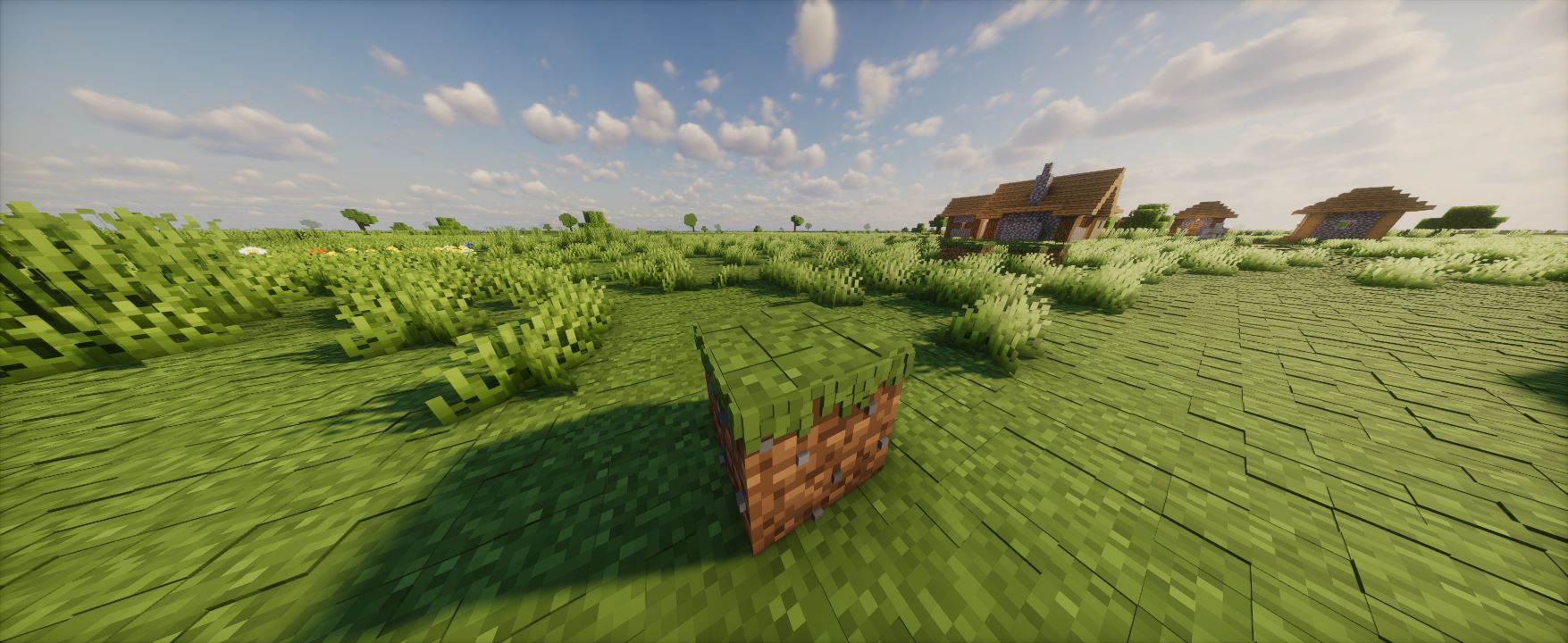 In game screen shot of grass