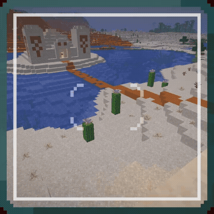 Animated comparison of photographed region and resulting photograph