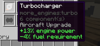 turbo upgrade, increasing engine power while decreasing fuel usage.