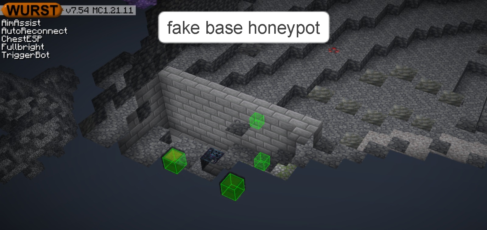 Fake base honeypot