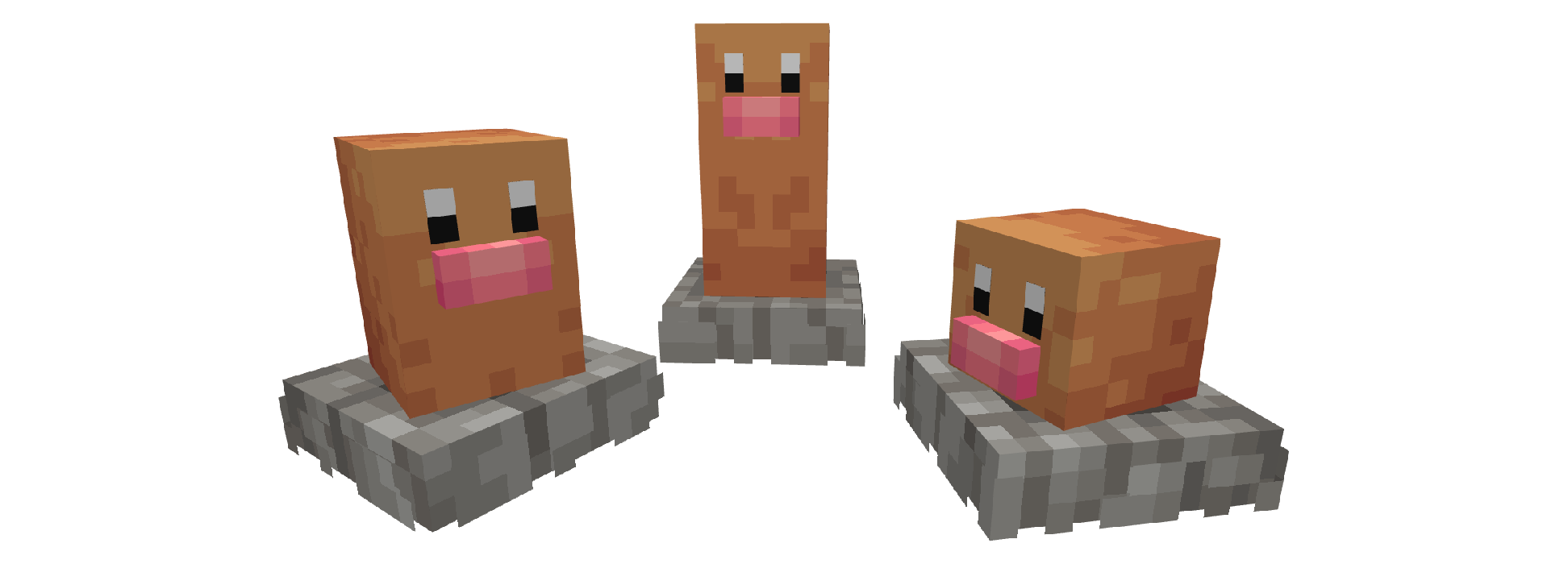 A separated dugtrio