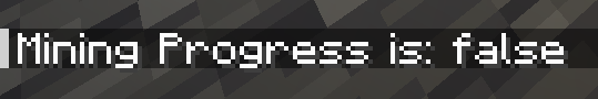 false