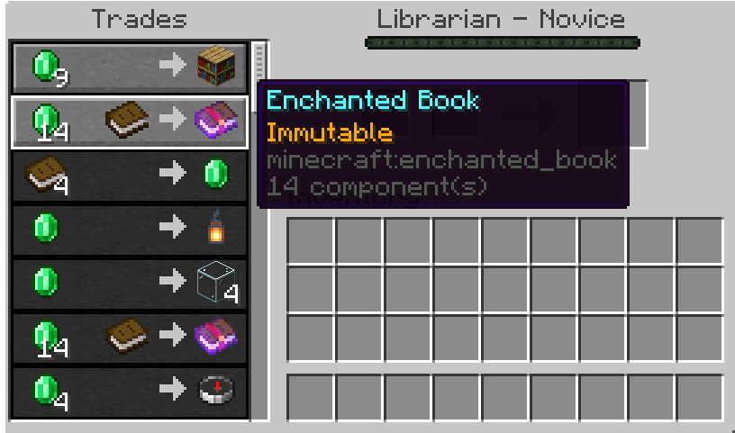 Villager Trading