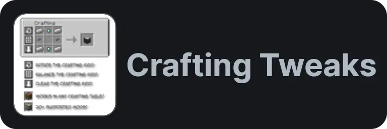 Crafting Tweaks