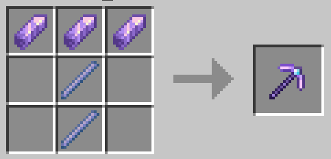 shard pickaxe recipe