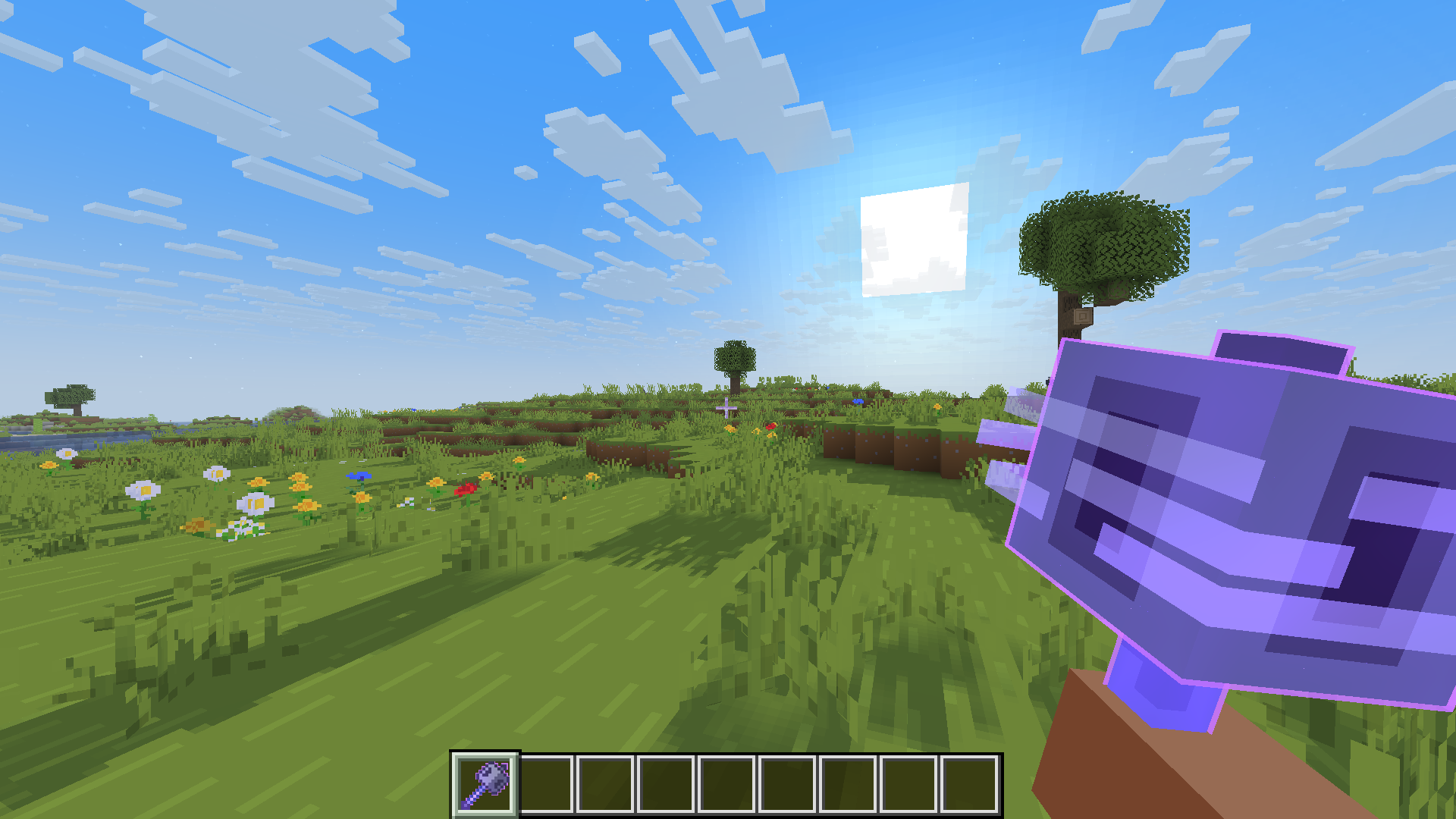 Mace enchanted with wind burst