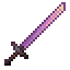 Pure arcanite longsword