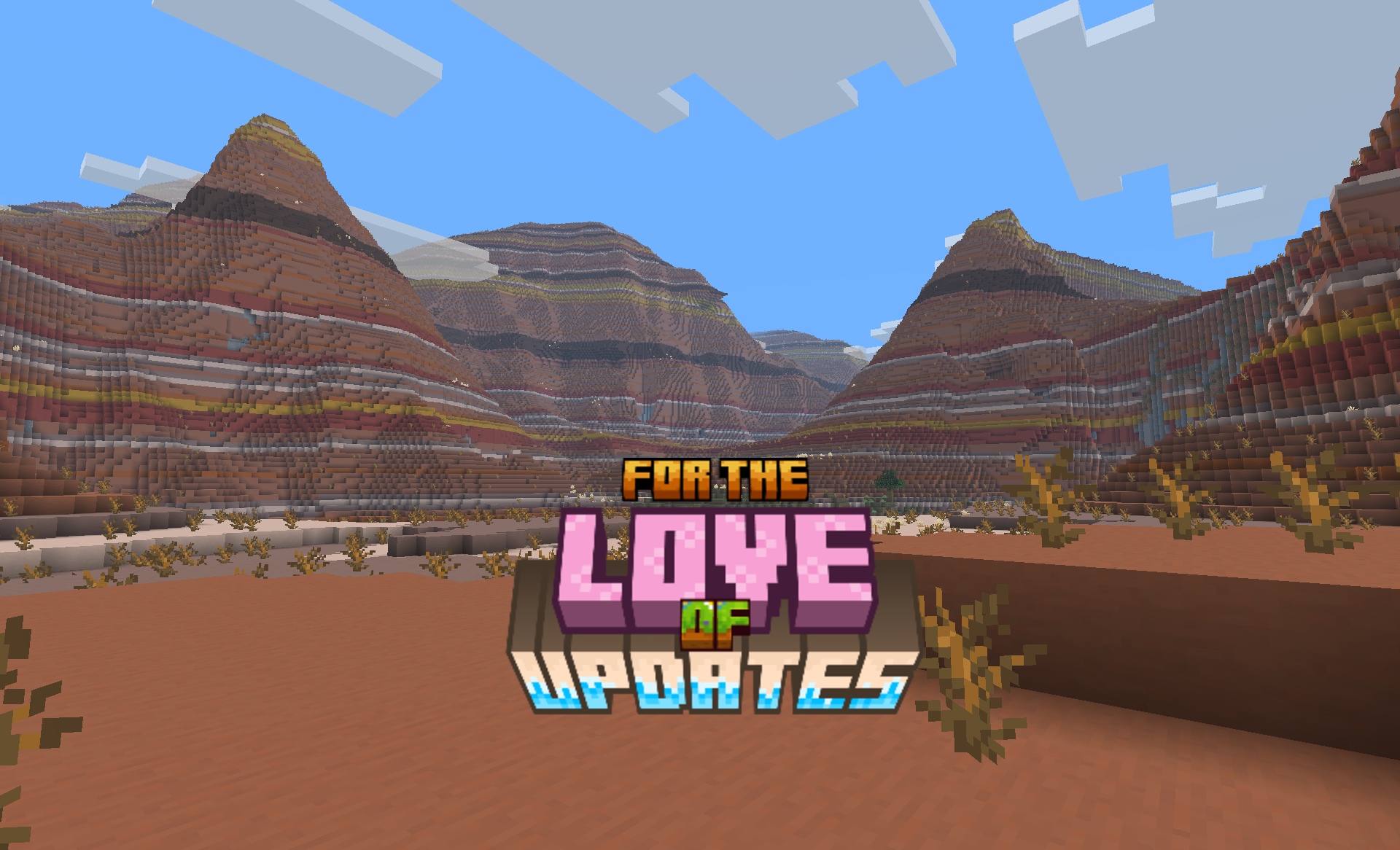 Title On top of Badlands Image