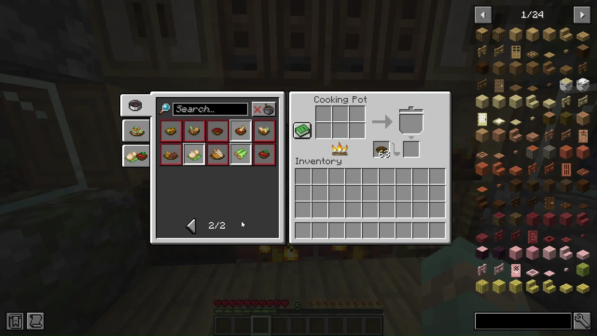 Cooking From Storage
