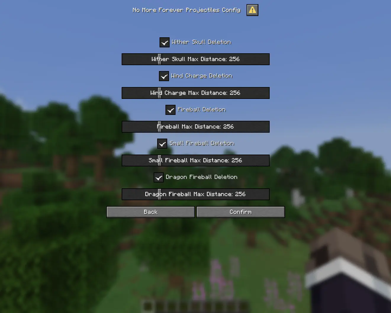 Configuration Screen