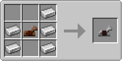 Recipe for iron horse armor
