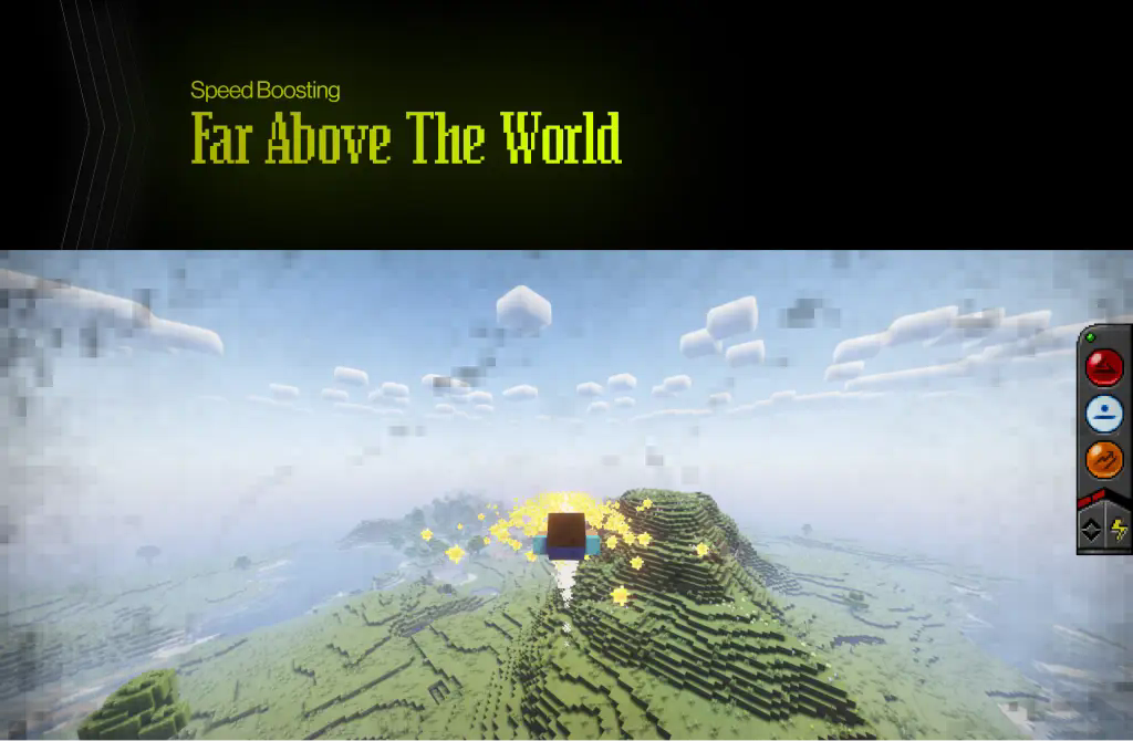 Far above the world