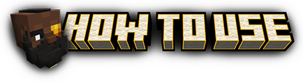 The words "How To Use" with the head of a dwarf