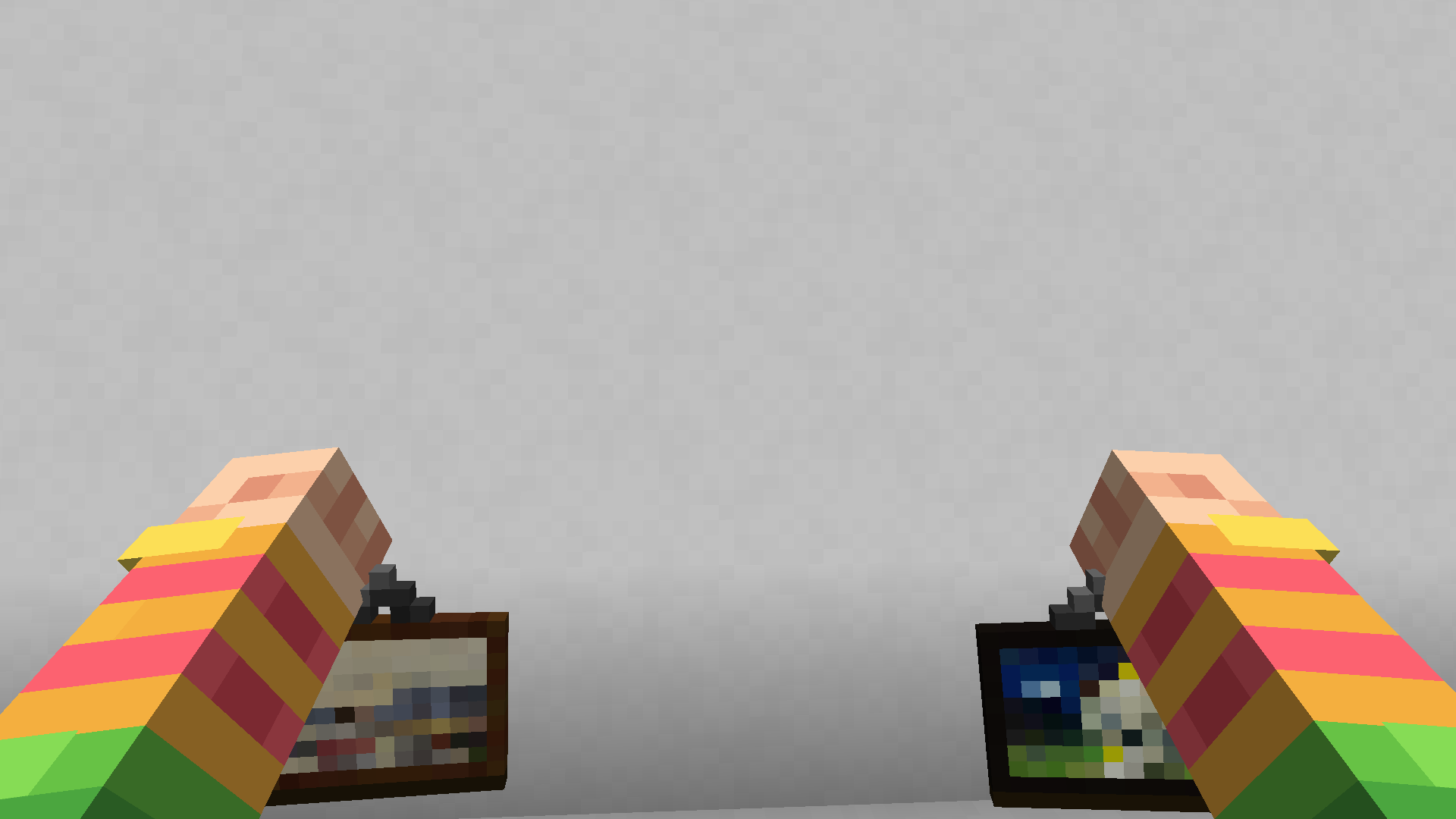 Painting items with unique textures!