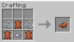 Crafting a saddle