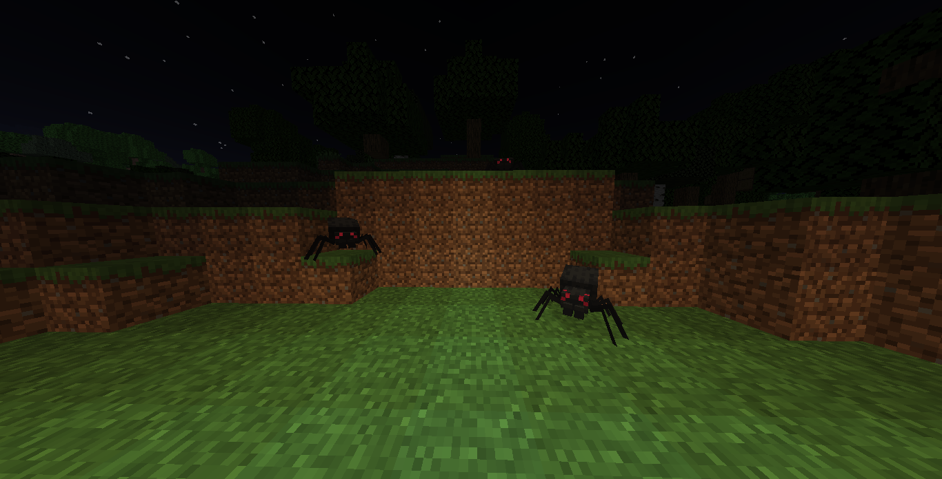 Some Wither Scuttlers at night
