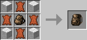 Crafting Recipe of medium backpack