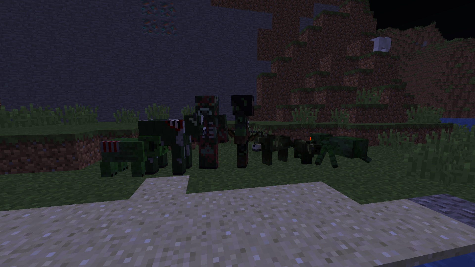 New Zombies at night