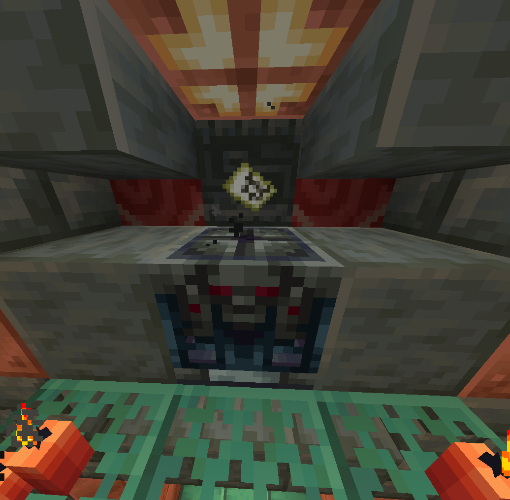 Ominous Vault in the trial chamber