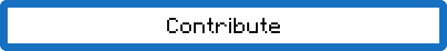 A white rectangle with a blue border and the word "Contribute" on it in black