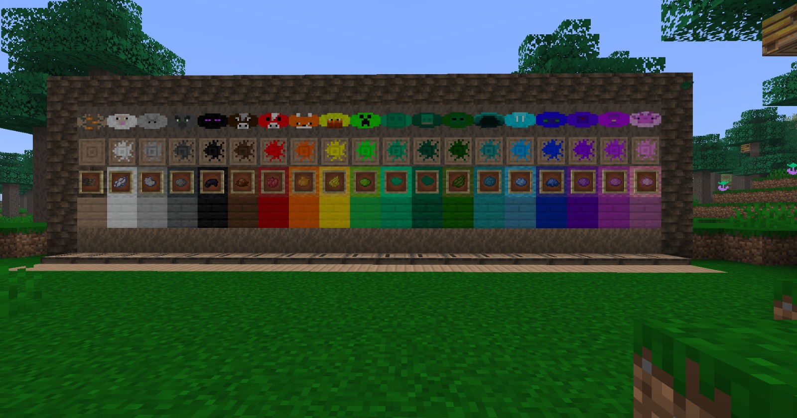 All Dyed Color of Chroma Wood