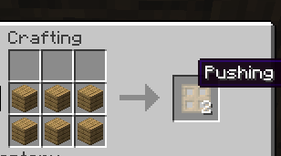 Crafting the Pushing Trapdoor