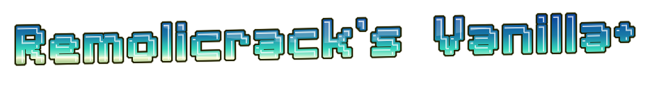 Remolicrack's Vanilla+ Logo