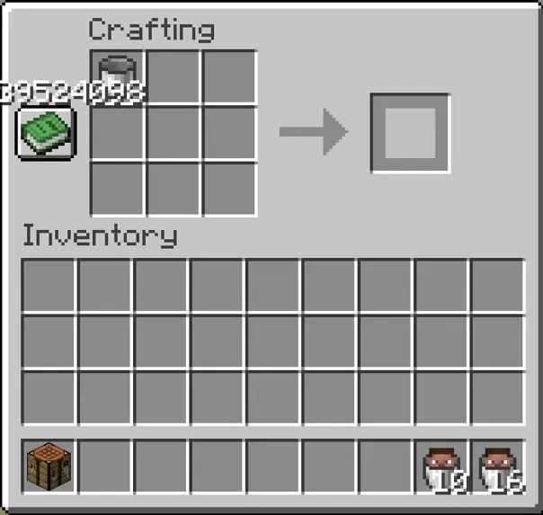 The glitch creates an overwhelming amount of buckets for some reason.