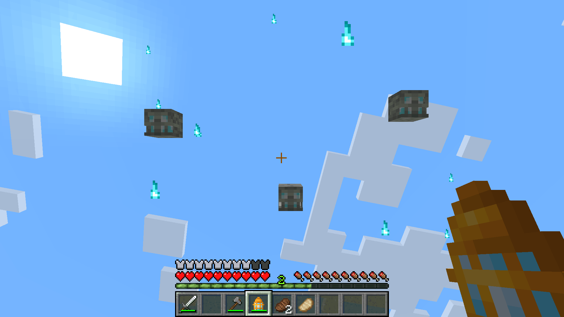 Using the amber cage in a desert