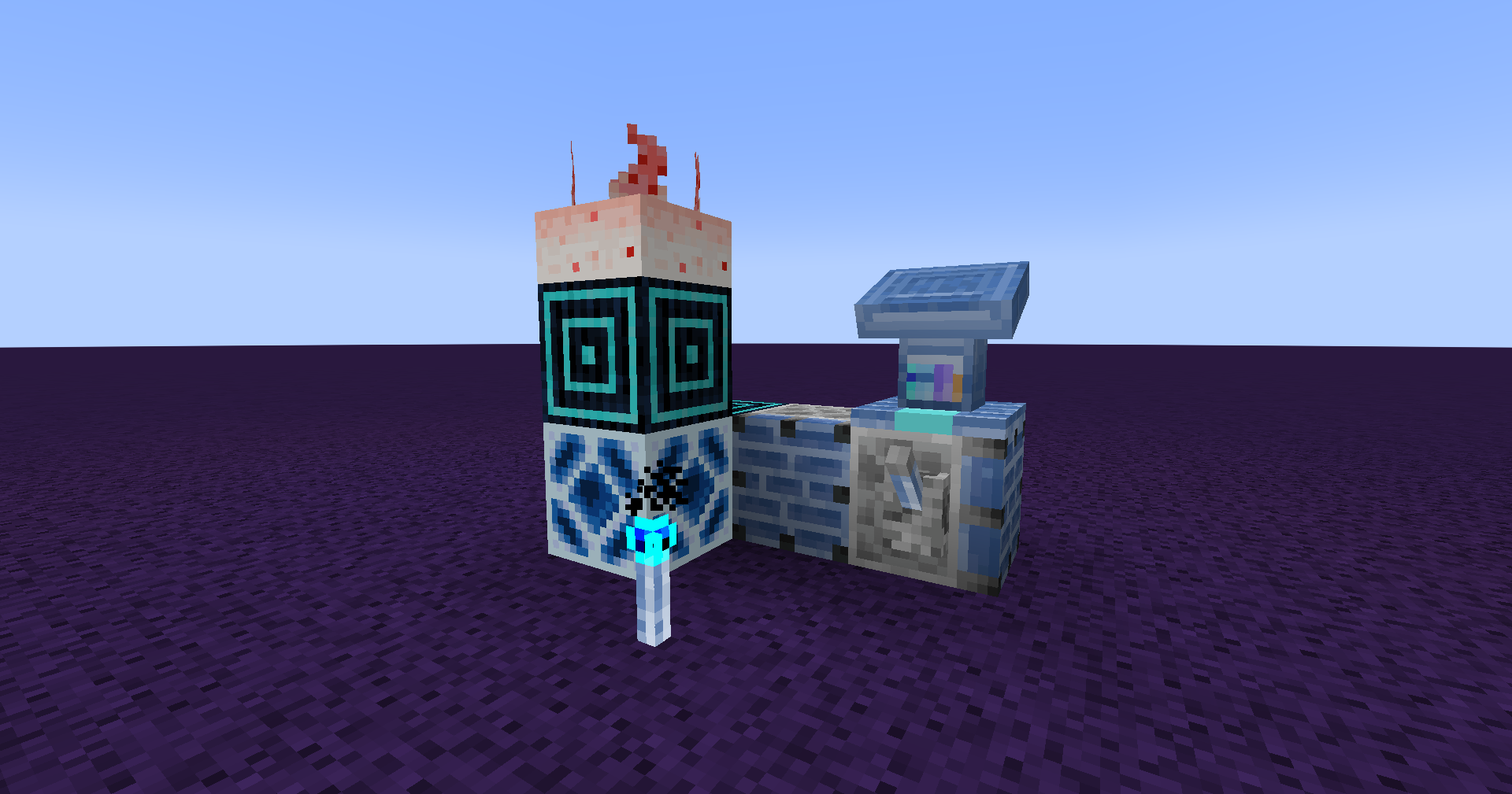 A pile of Minecraft Redstone components