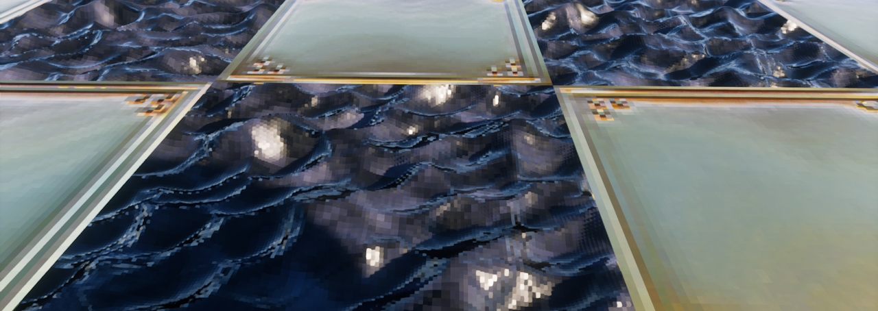 Soartex Fantastik Gold and Obsidian Blocks
