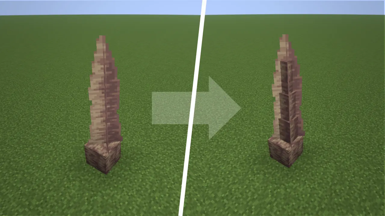 Dripstone Comparison