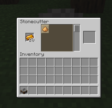 Glowstone dust via Stone Cutter