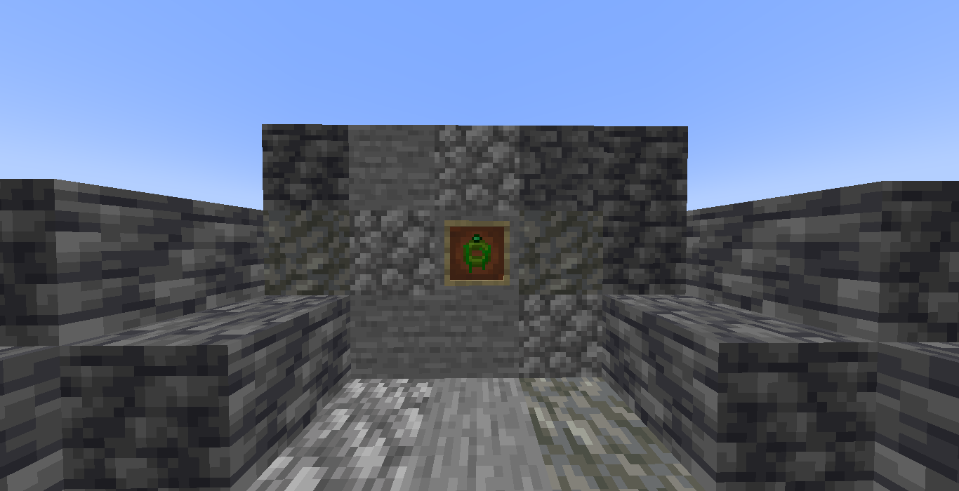 The Poison Immunity Ring next to some stone