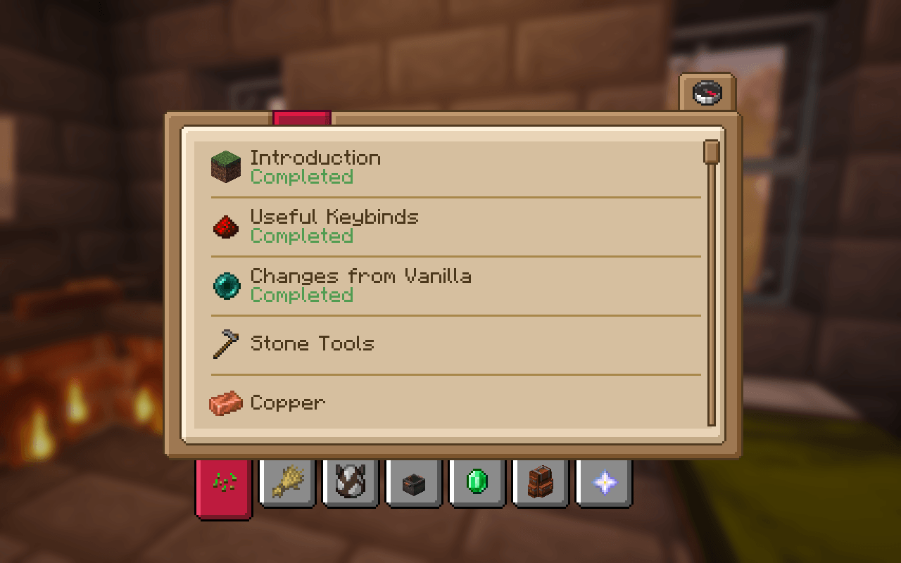 Guide Book main page