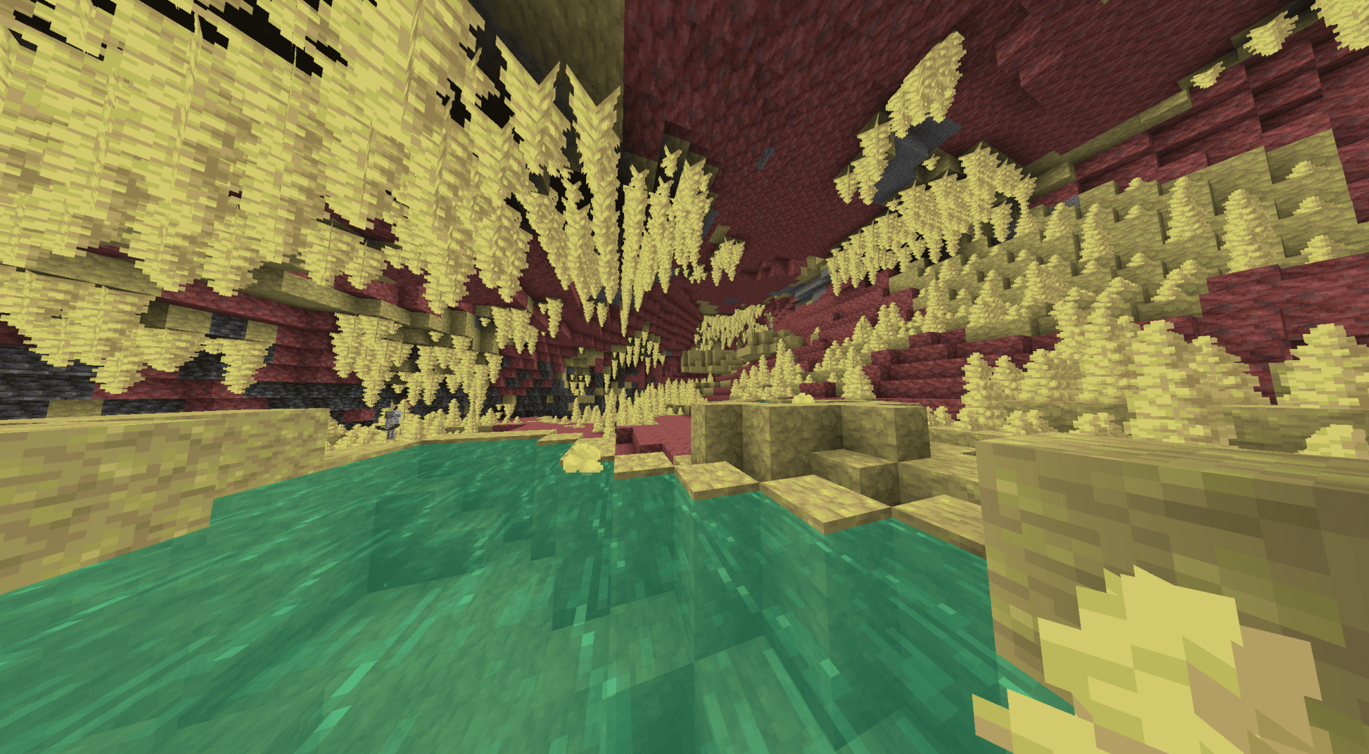 wow such cool sulfur cave