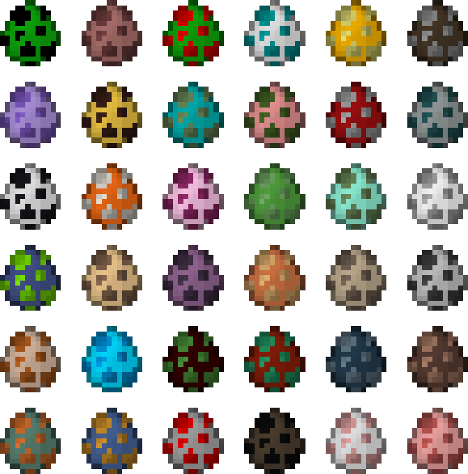 Some of the classic eggs